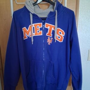 Antigua Royal Blue Jacket with Gray Lined Hood